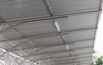 installing Higher Ballam metal roofing